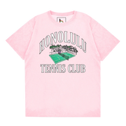 Honolulu Tennis Club Pink Tシャツ