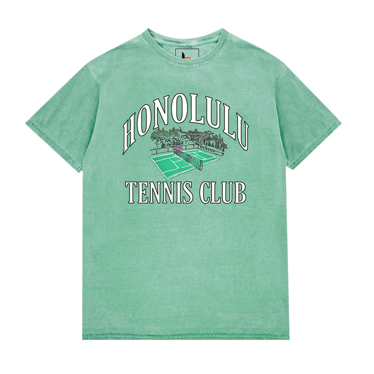 Honolulu Tennis Club Green Tシャツ